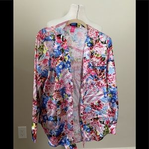 Victoria Secrets x Amaru Katrantzou pajama top